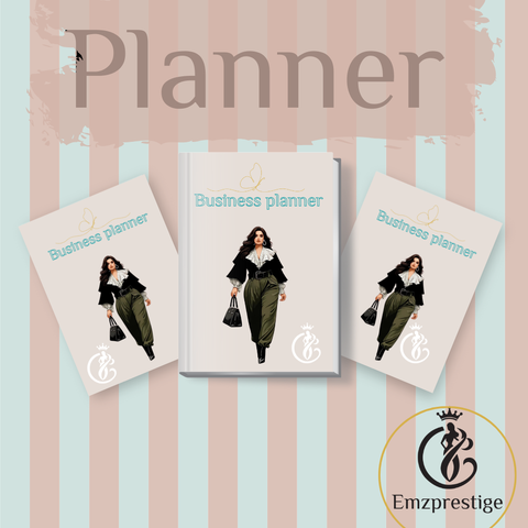 business planner cover babe