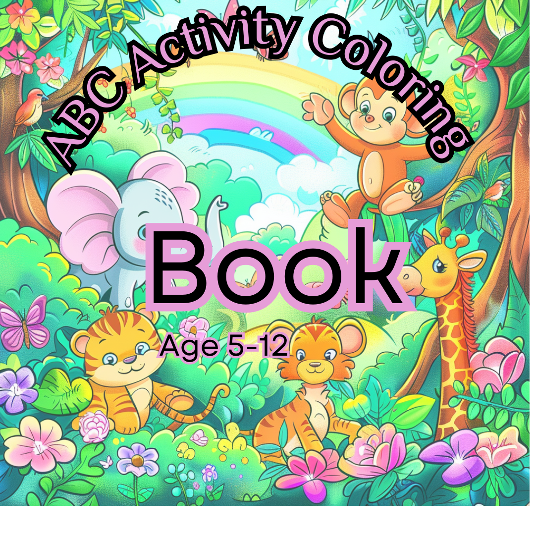 ABC Activity Book Template for children | Create & Publish on Amazon Effortlessly