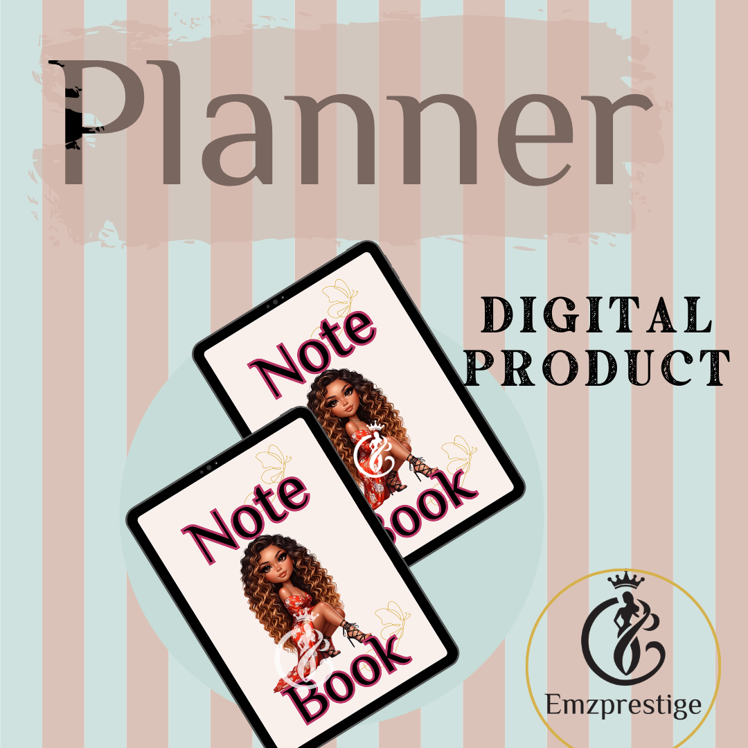 notebook  cover lady in red dress