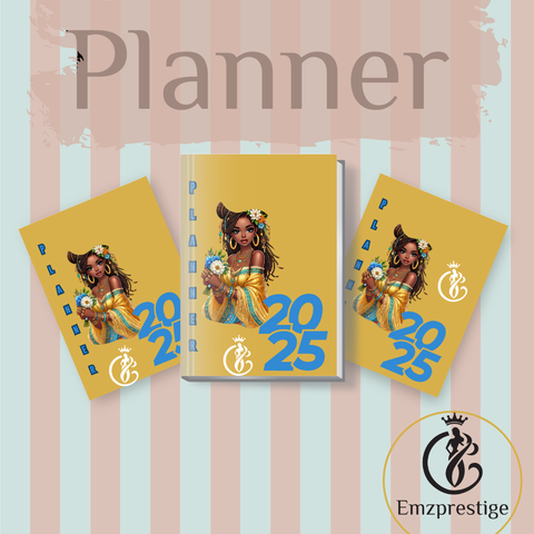 Planner 2025 Cover bohemian
