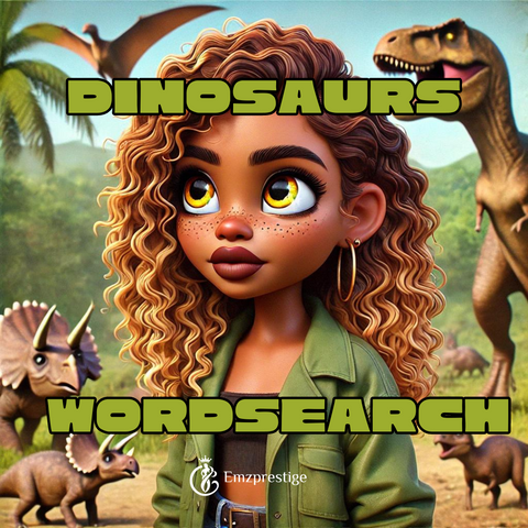 Dinosaur Word Search Collection