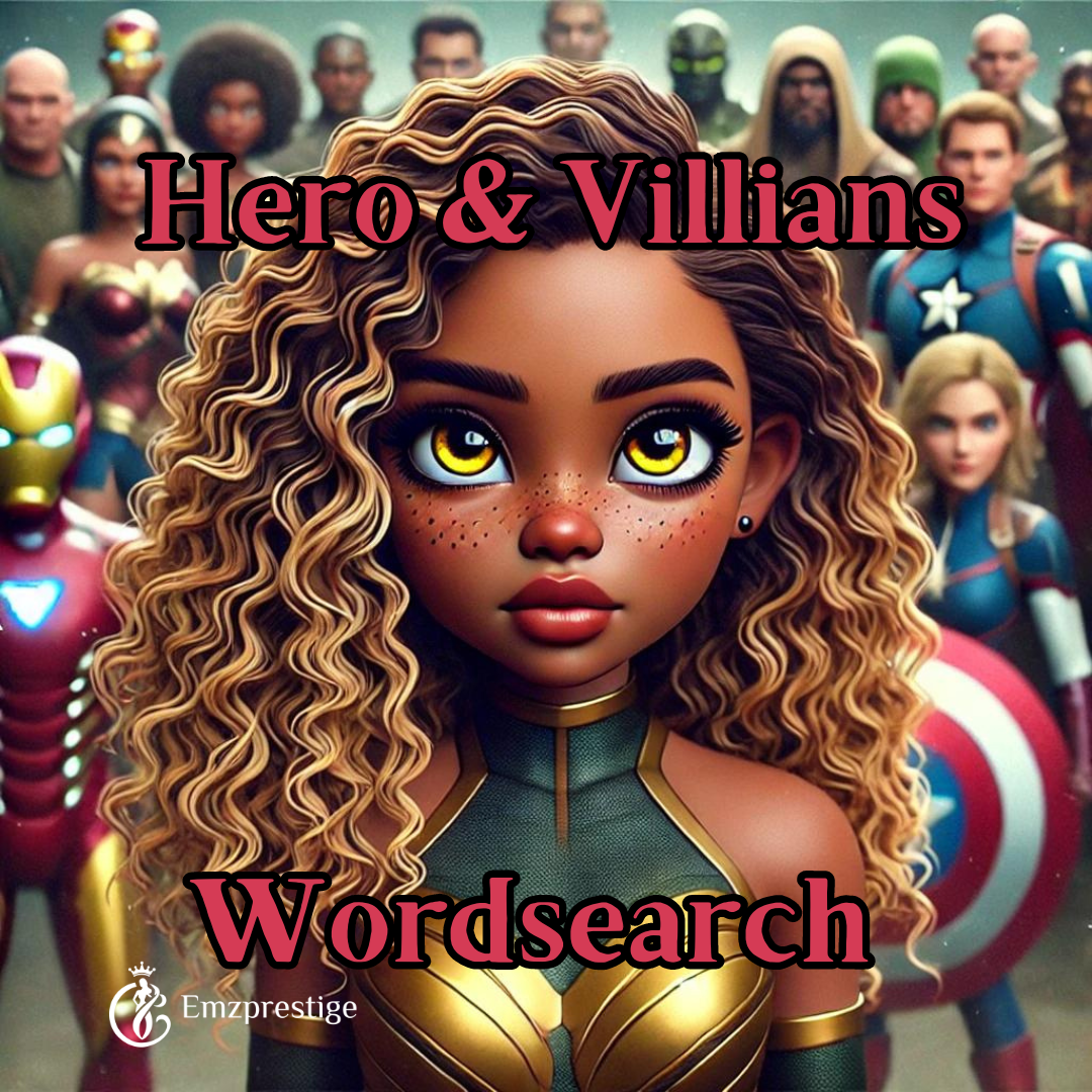 Heroes & Villains Wordsearch Collection