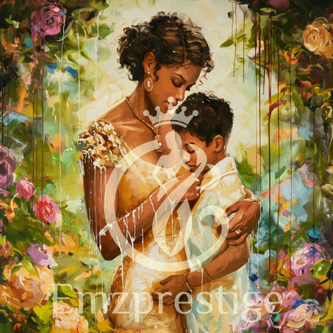 Mother & son 1